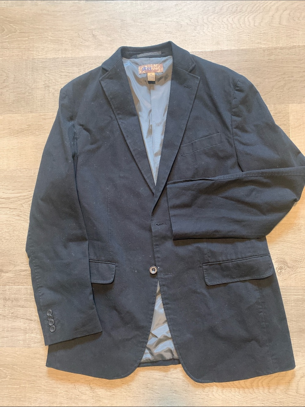 Classic Black Single-Button Blazer